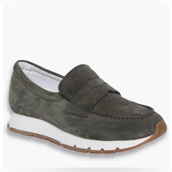 NWT VOILE BLANCHE JULIA Hybrid Loafer Sneaker in Army Green